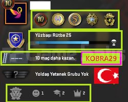TR HESAP+ 5 MADALYA 177 WİN 500 SAAT