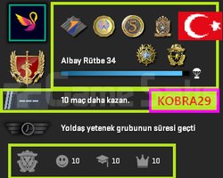 TR HESAP+ 6 MADALYA 220 WİN 756 SAAT