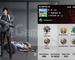 6 Yıllık Pubg mobile hesabı