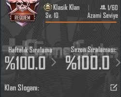 10 SV İSİM AKTİF KLAN SERİ ANLK TESLİMAT