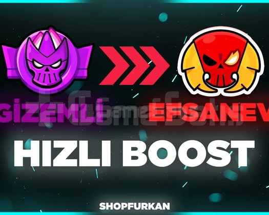 EFSANEVİ RANK BOOST BRAWL STARS