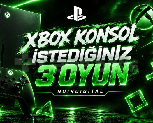 İSTEDİĞİNİZ 3 XBOX OYUNU EN UYGUN+BONUS