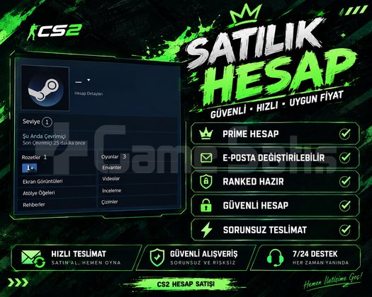 CS2 Prime Hesap