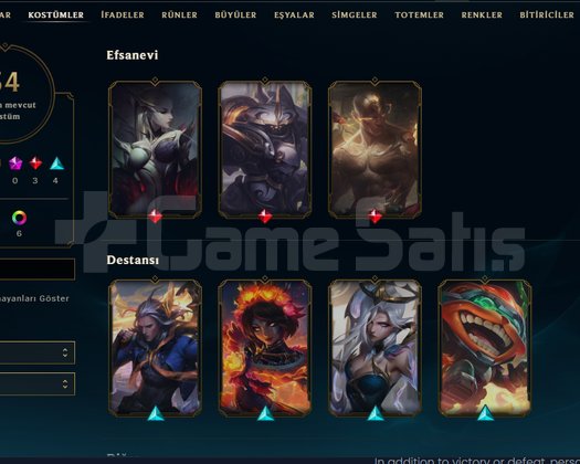 EUW SİLVER1 82 WR/54SKİN/DİA-EMERALD ELO