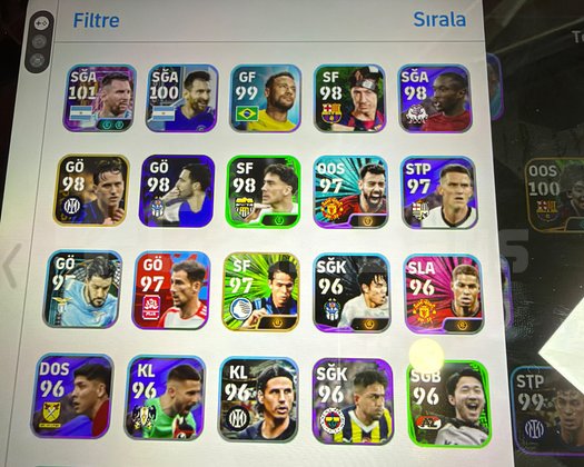 3092 KOLEKTİF GÜÇ | 104 MESSI - 100 MARA