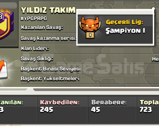 23LWL ŞAMPİYON 1 LİG + 78 SAVAŞ SERİSİ