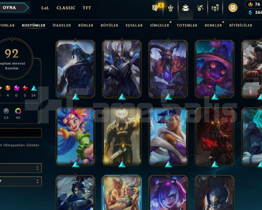 Guvenilir valo+ lol hesap plat