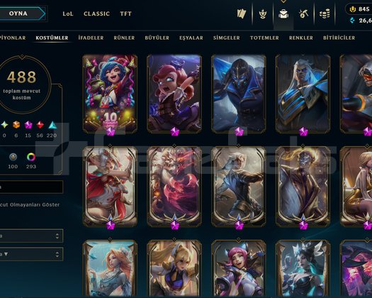 488 KOSTUM 421 LEVEL +KRAL RAMMUS + TEL