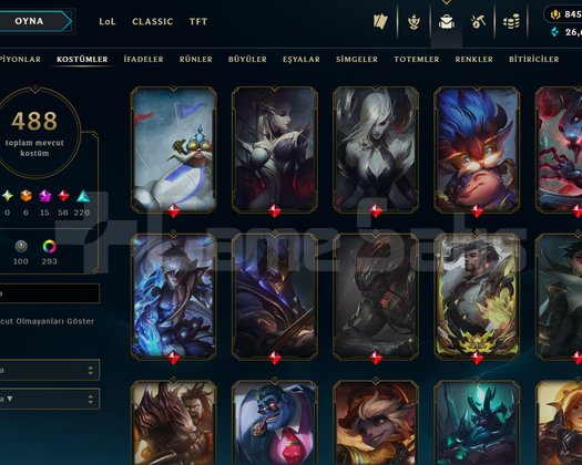 488 KOSTUM 421 LEVEL +KRAL RAMMUS + TEL