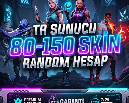 TR | 80 - 150 SKİN HESAPLAR / BOŞ YOK