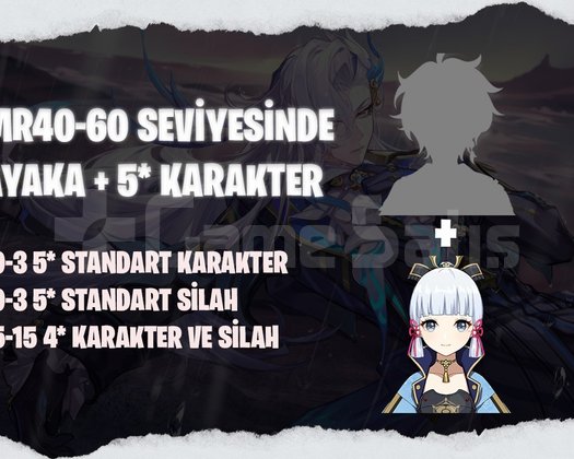 EU | MR40+ Kamisato Ayaka + 5*