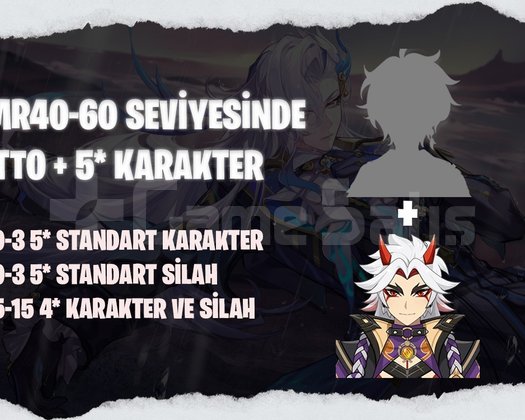 EU | MR40+ Arataki Itto + 5*