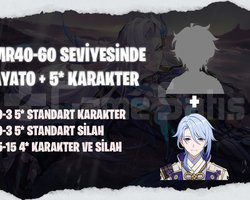 EU | MR40+ Kamisato Ayato + 5*