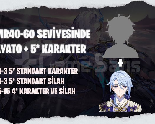 EU | MR40+ Kamisato Ayato + 5*