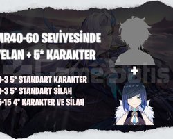 EU | MR40+ Yelan + 5*