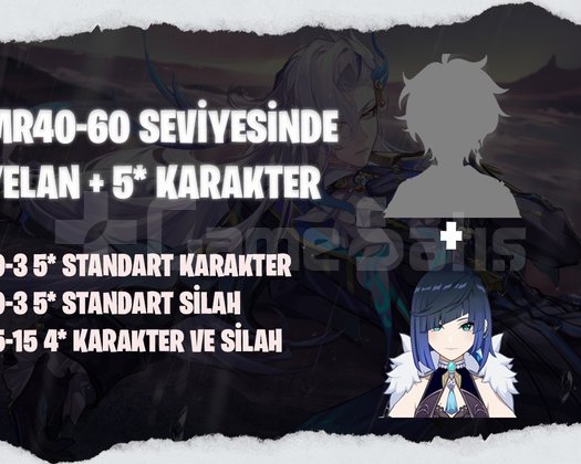 EU | MR40+ Yelan + 5*