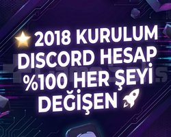 2018 KURULUM DISCORD HESAP