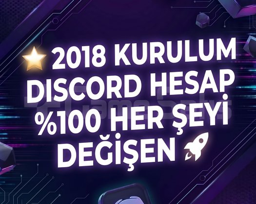 2018 KURULUM DISCORD HESAP