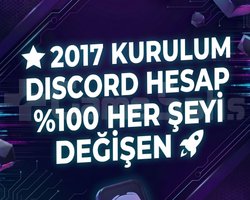 2017 KURULUM DISCORD HESAP