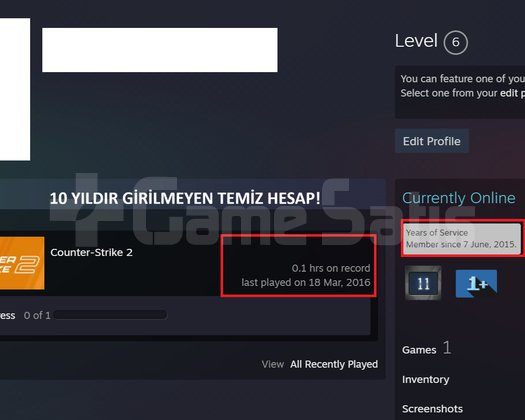 4 MADALYA PRIME | 11 YILLIK STEAM HESAP