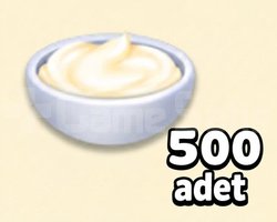 500 adet Krema