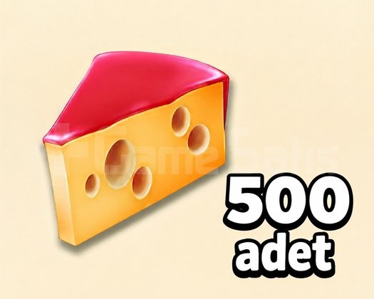 500 adet Peynir
