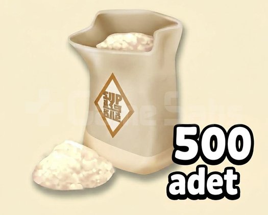 500 adet Beyaz Şeker