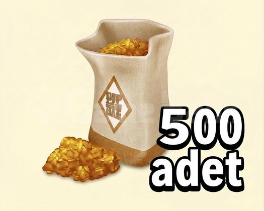 500 adet Esmer Şeker
