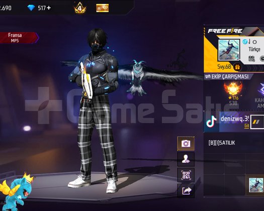 68 LVL PRİME 4 VİP ACİL SATILIK