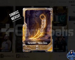KARAMBİT KARTI İLANI !! STOKLAR SINIRSIZ