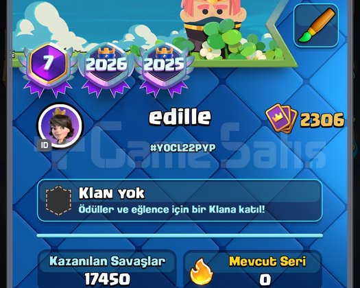 2306 Level Maks Hesap hemen devredilir!!