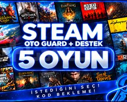 İSTEDİĞİNİZ 5 OYUN OTOMATİK TESLİMAT