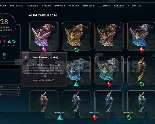 dia2EUW hesap pazarlık yapılır kostümbol
