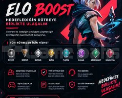 VALORANT ELO BOOSTEN UCUZ