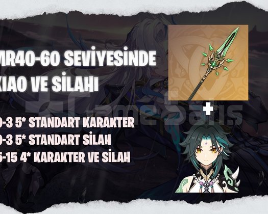 EU | MR40+ Xiao + Kendi Silahı