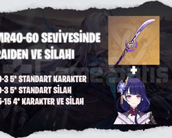 EU | MR40+ Raiden Shogun + Kendi Silahı