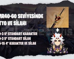 EU | MR40+ Arataki Itto + Kendi Silahı