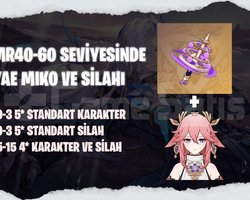 EU | MR40+ Yae Miko + Kendi Silahı