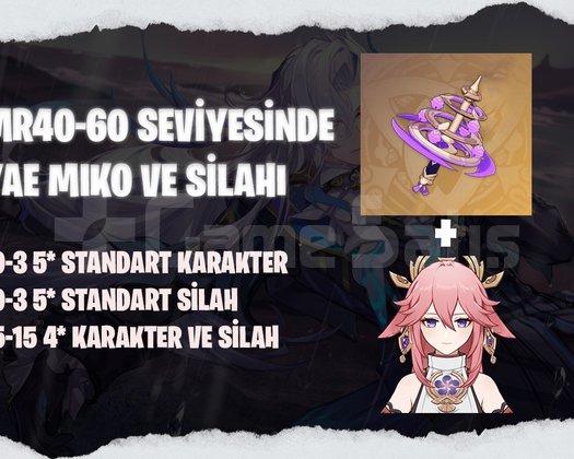 EU | MR40+ Yae Miko + Kendi Silahı