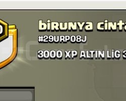 10 SEVİYE ALTIN 3 KLAN! birunya