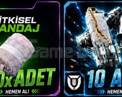 10x Orta Kalkan 50x Bitkisel Bandaj