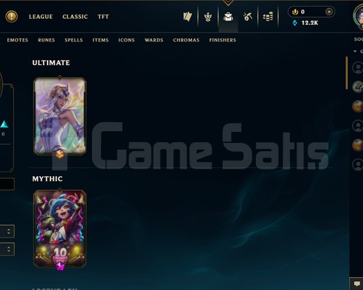 EUW|ZÜMRÜT 4|65 KOSTÜM Lol+Valo hesabı