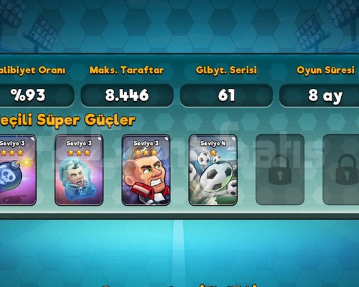 33 GÜÇ KAFA TOPU 2 BAŞLANGIÇ HESABI