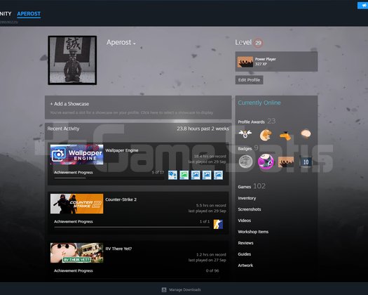 100 + Oyunlu CS2 10 Yıl Rozet Hesap
