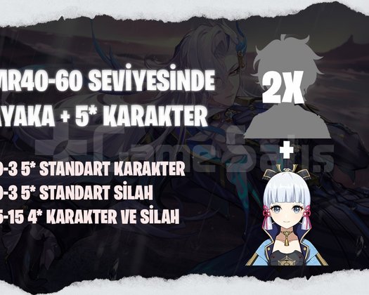EU | MR40+ Kamisato Ayaka + 2x5*