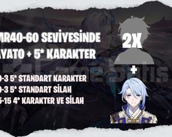 EU | MR40+ Kamisato Ayato + 2x5*