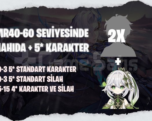 EU | MR40+ Nahida + 2x5*