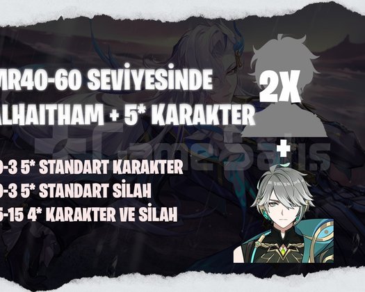 EU | MR40+ Alhaitham + 2x5*