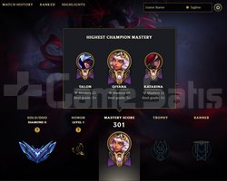 EUW qiyana talon katarina main