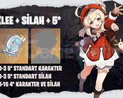 EU | MR40+ Klee + Silahı + 5*